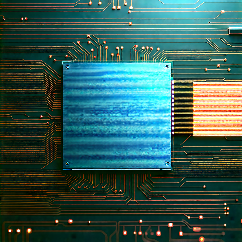 Circuit board with holographic projection