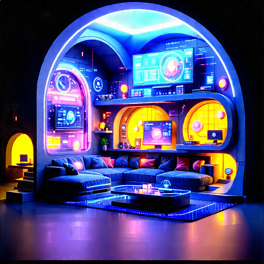 Futuristic smart home