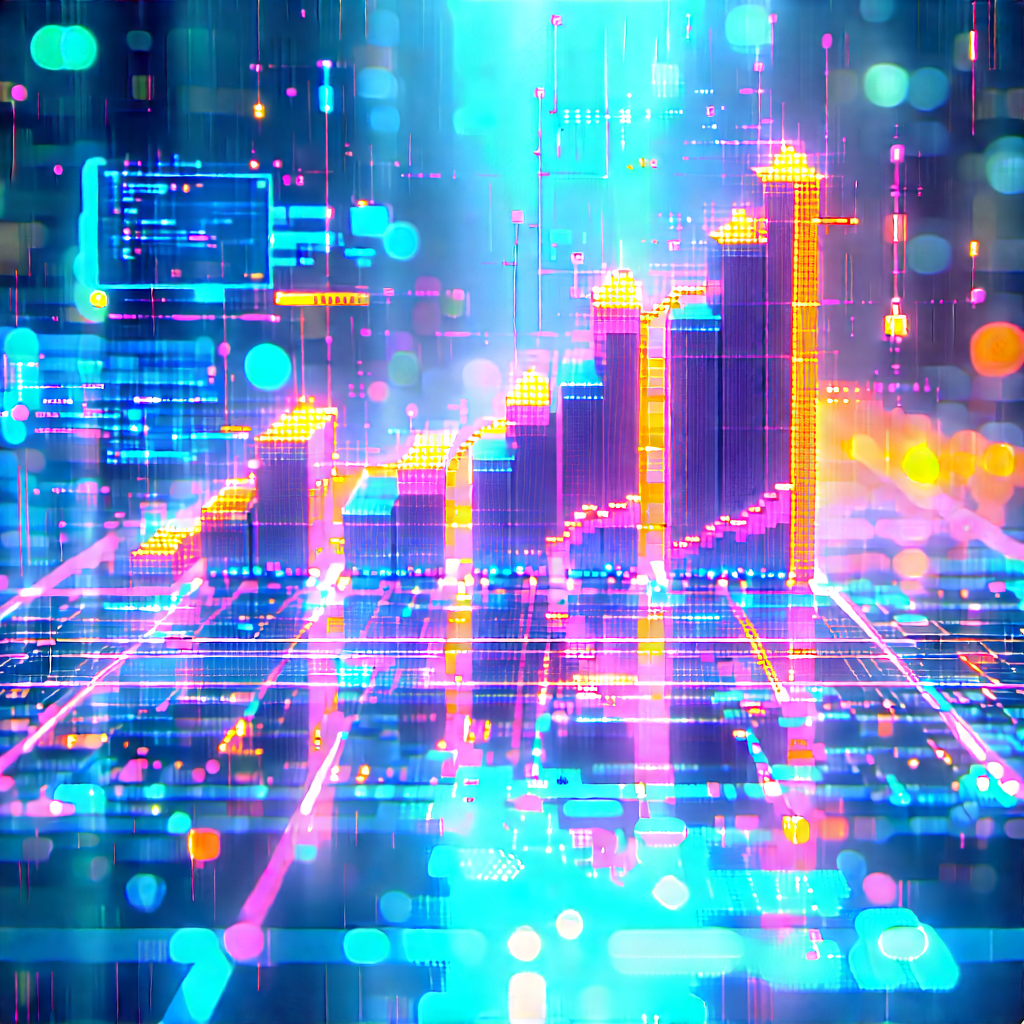 Financial technology in tech office