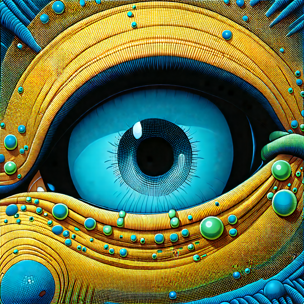 Macro view of microscopic view