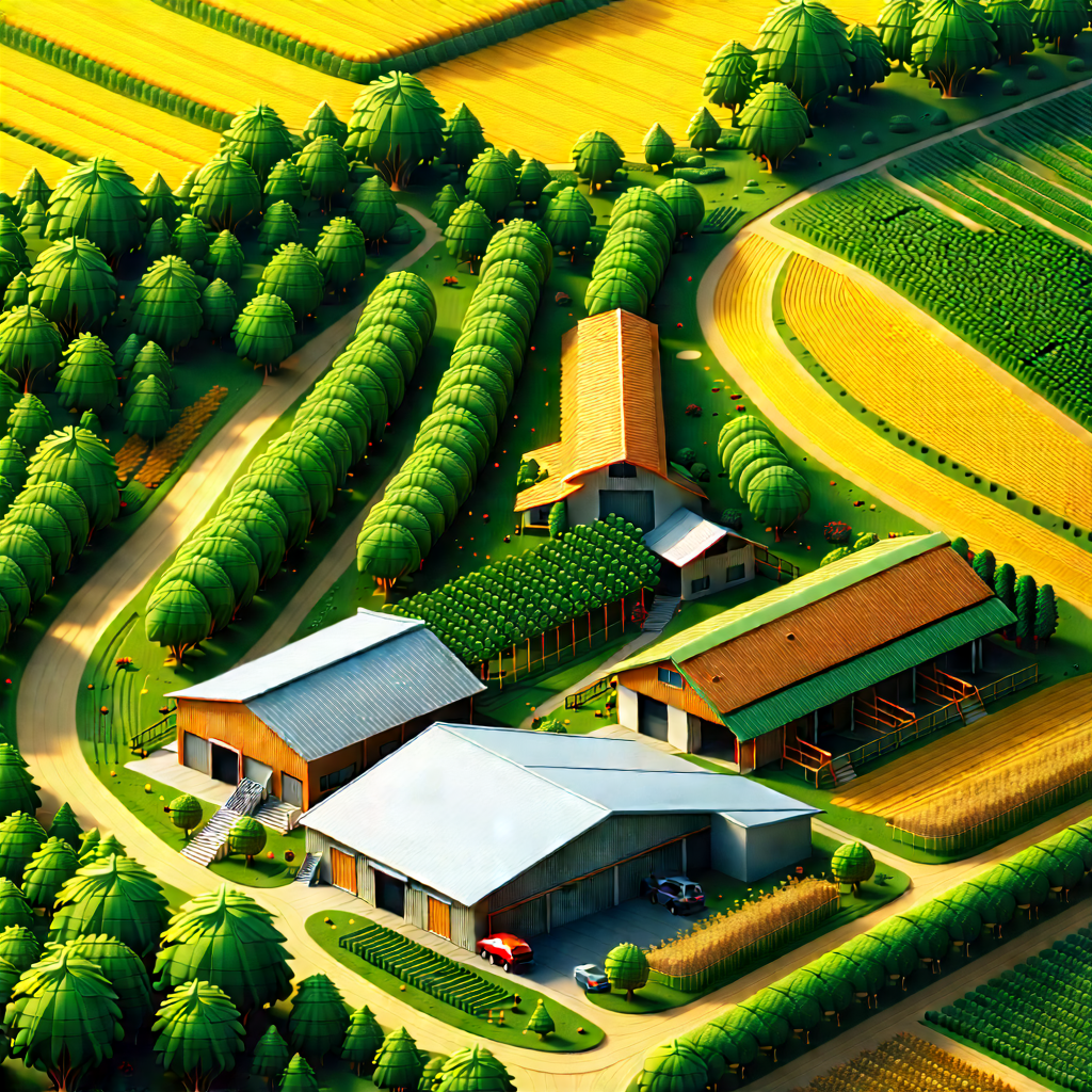 Agricultural Technology In (design:1.39) Studio With Image, There