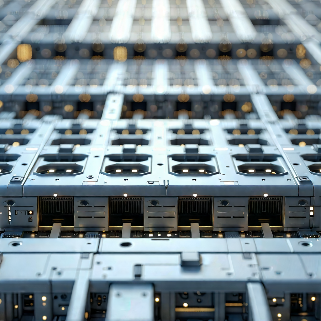 Close-up Of Sensor Array With Large Number