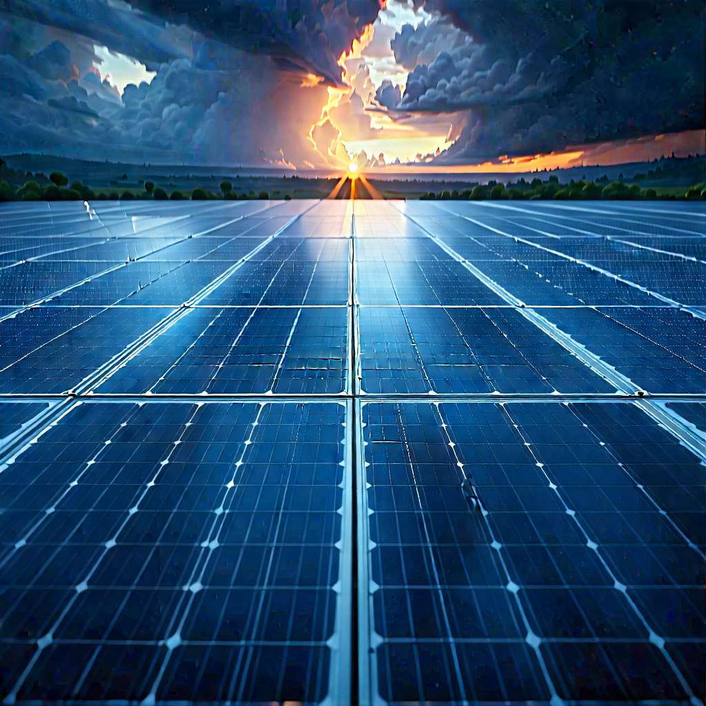 Innovative Renewable Energy Design With Large Solar