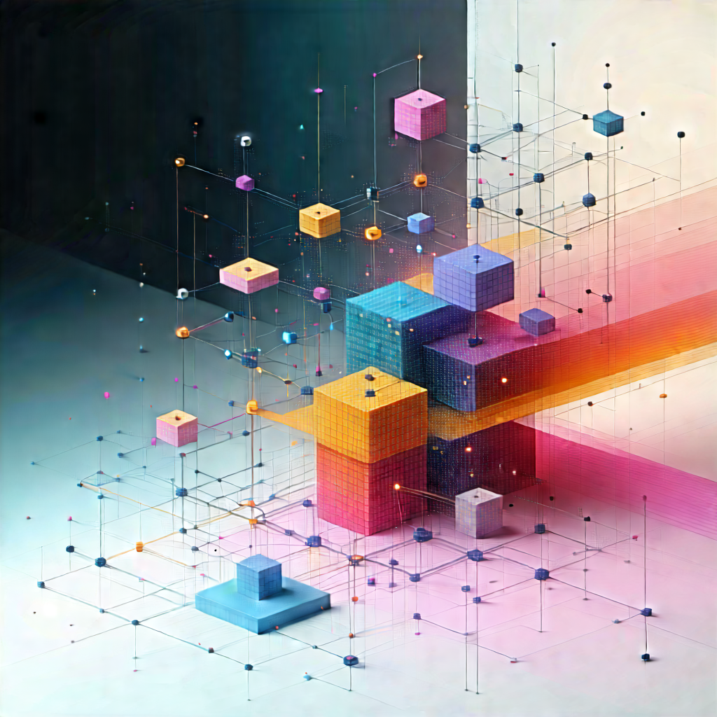 Blockchain network visualization