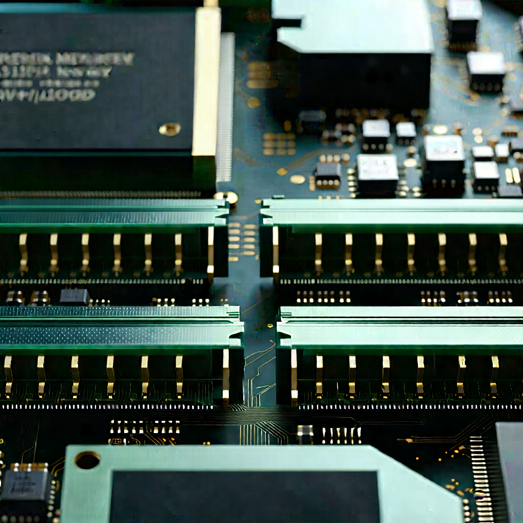 Close-up of memory module