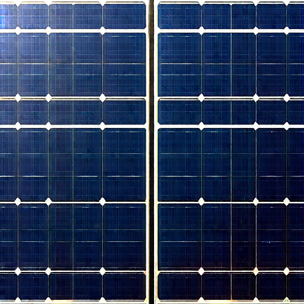 Solar Panel With Laser Scanning With Large Solar