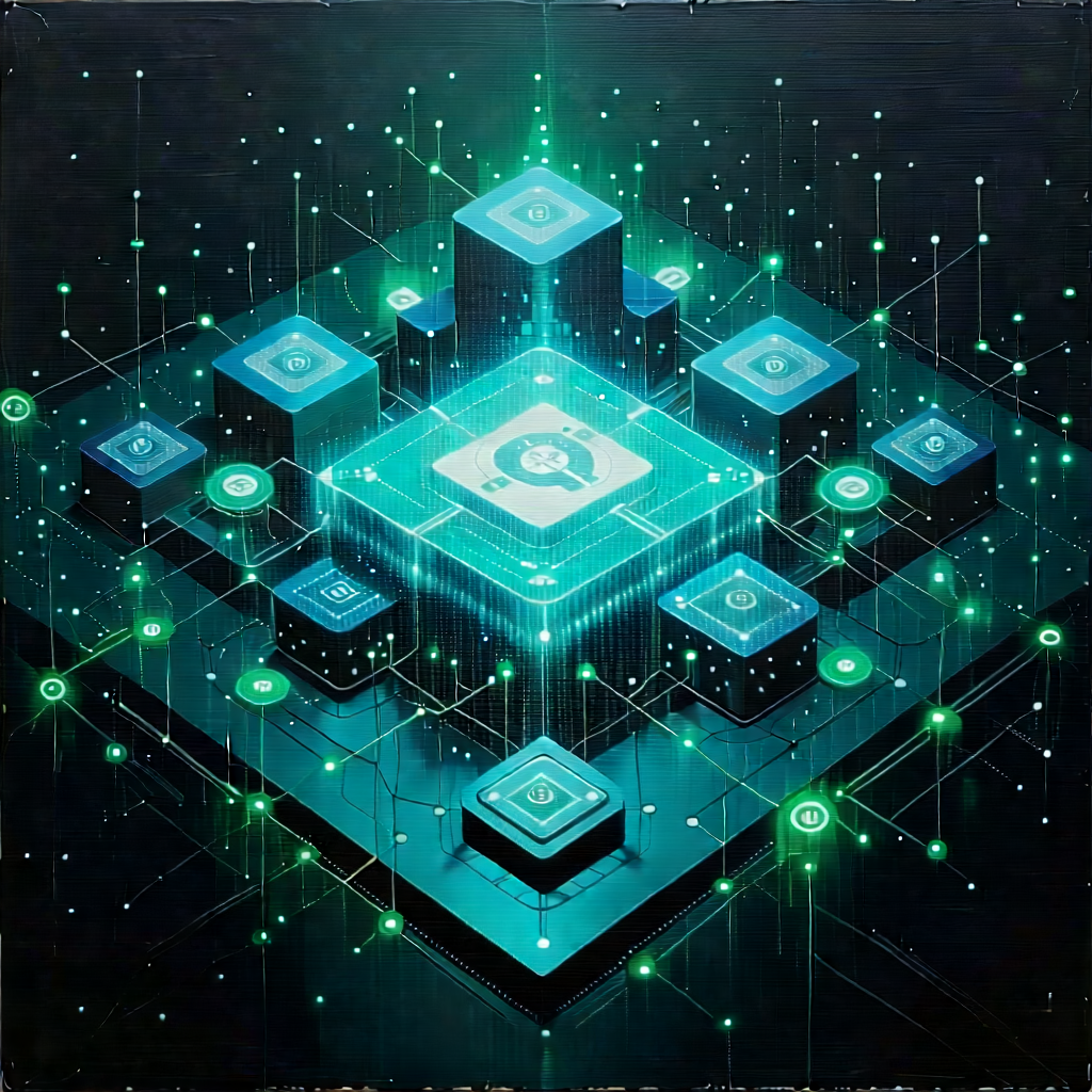 Blockchain network visualization
