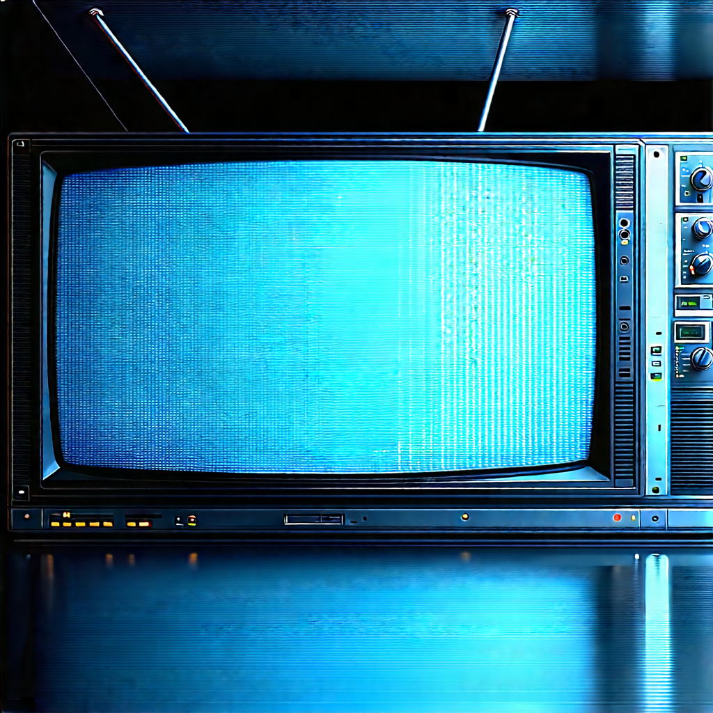 Entertainment Technology In Modern Laboratory With Large, Old-fashioned