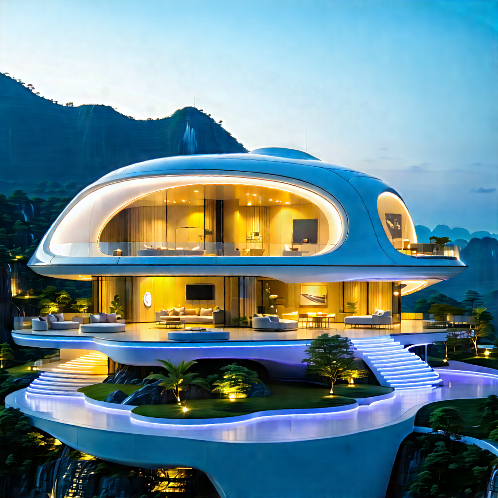 Futuristic smart home