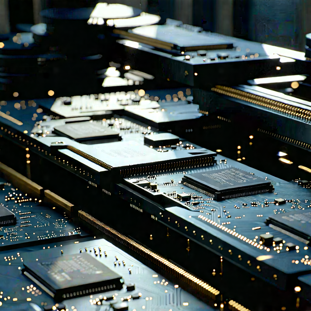 Close-up of memory module