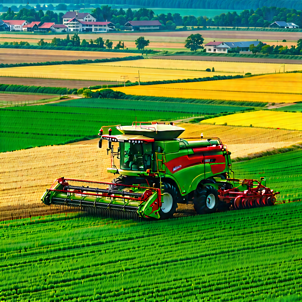 Agricultural Technology In Field Deployment With Large Green