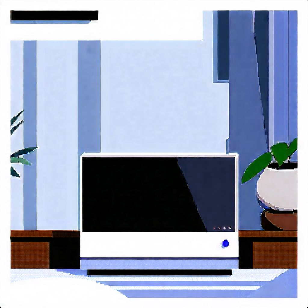 Smart Home (device:1.5) With Streaming Content With Painting Computer