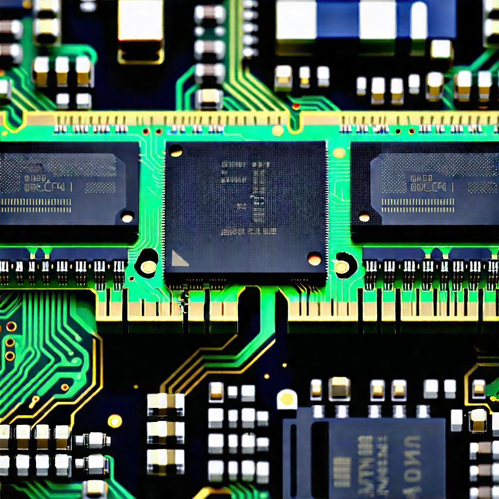 Close-up of memory module