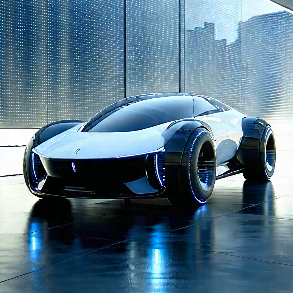 Innovative Electric Vehicle Design With Futuristic Sleek
