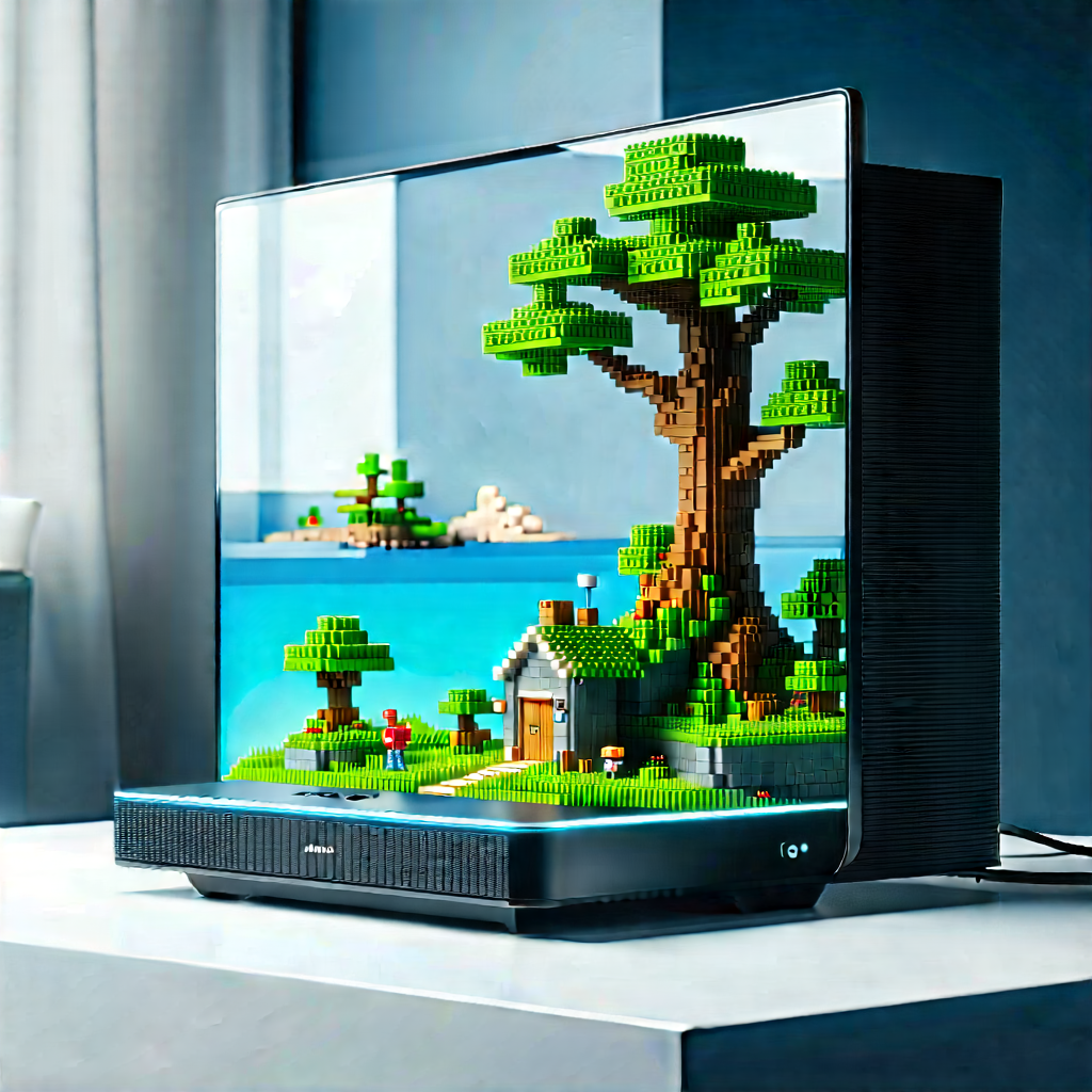 Smart Home (device:1.29) With Streaming Content With Small Lego
