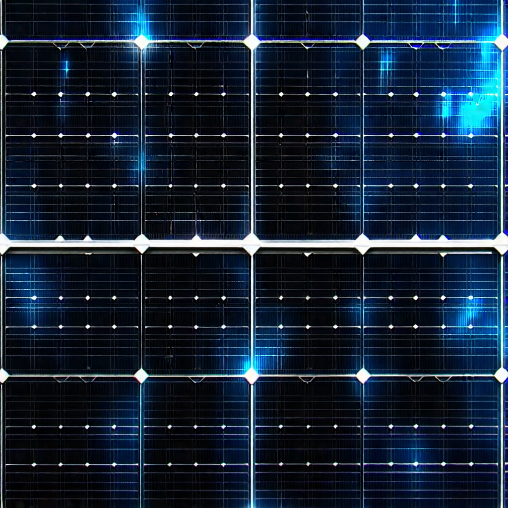 Solar Panel With Holographic Projection With Large Solar