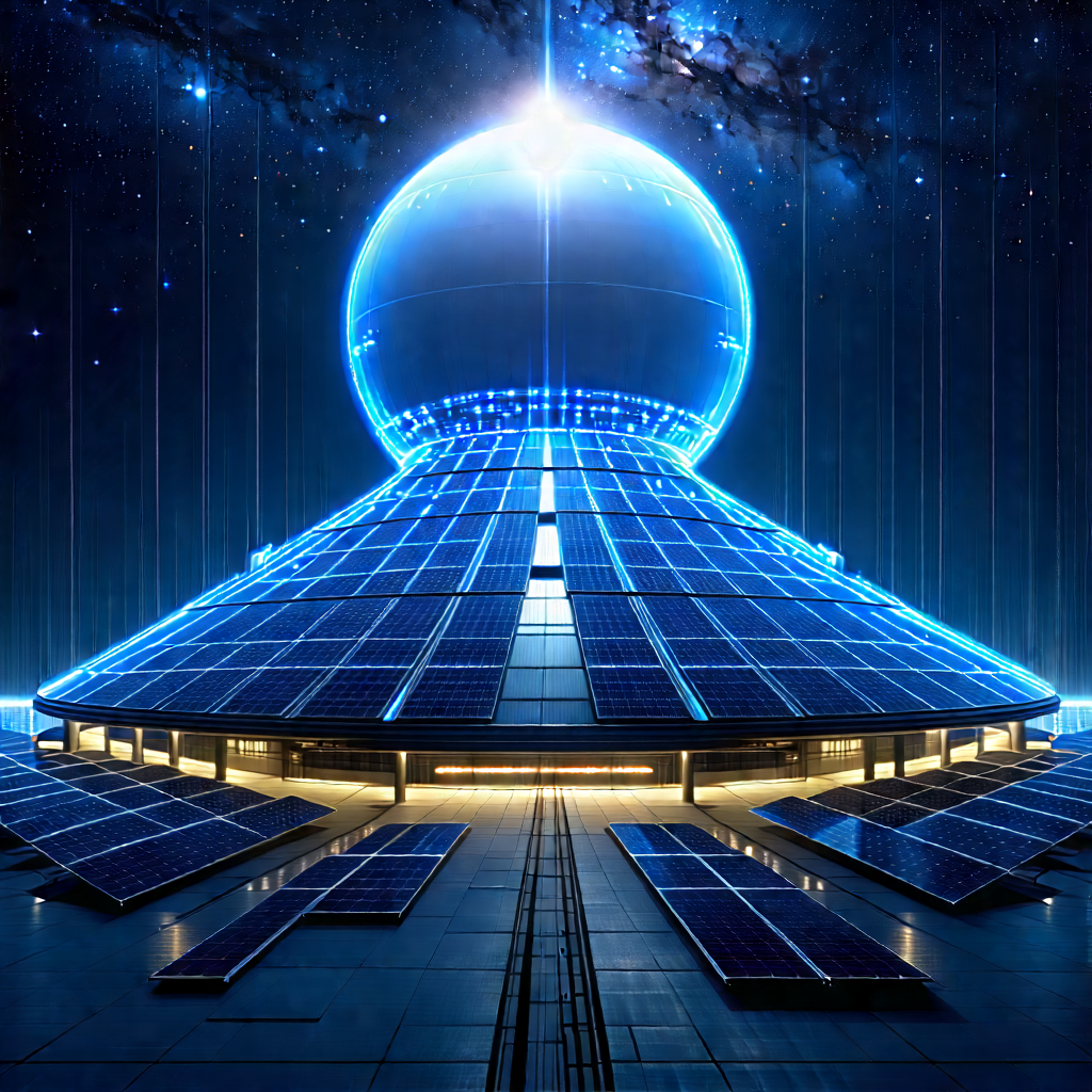 Innovative Renewable Energy Design With Image, There