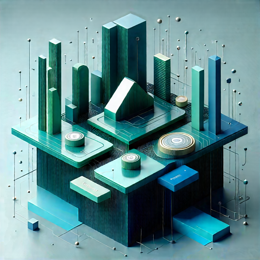 Financial technology in (design:1.44) studio