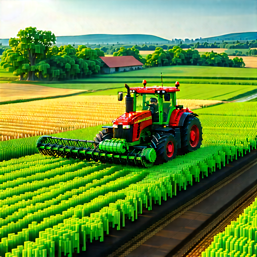 Agricultural Technology In Field Deployment With Large Tractor