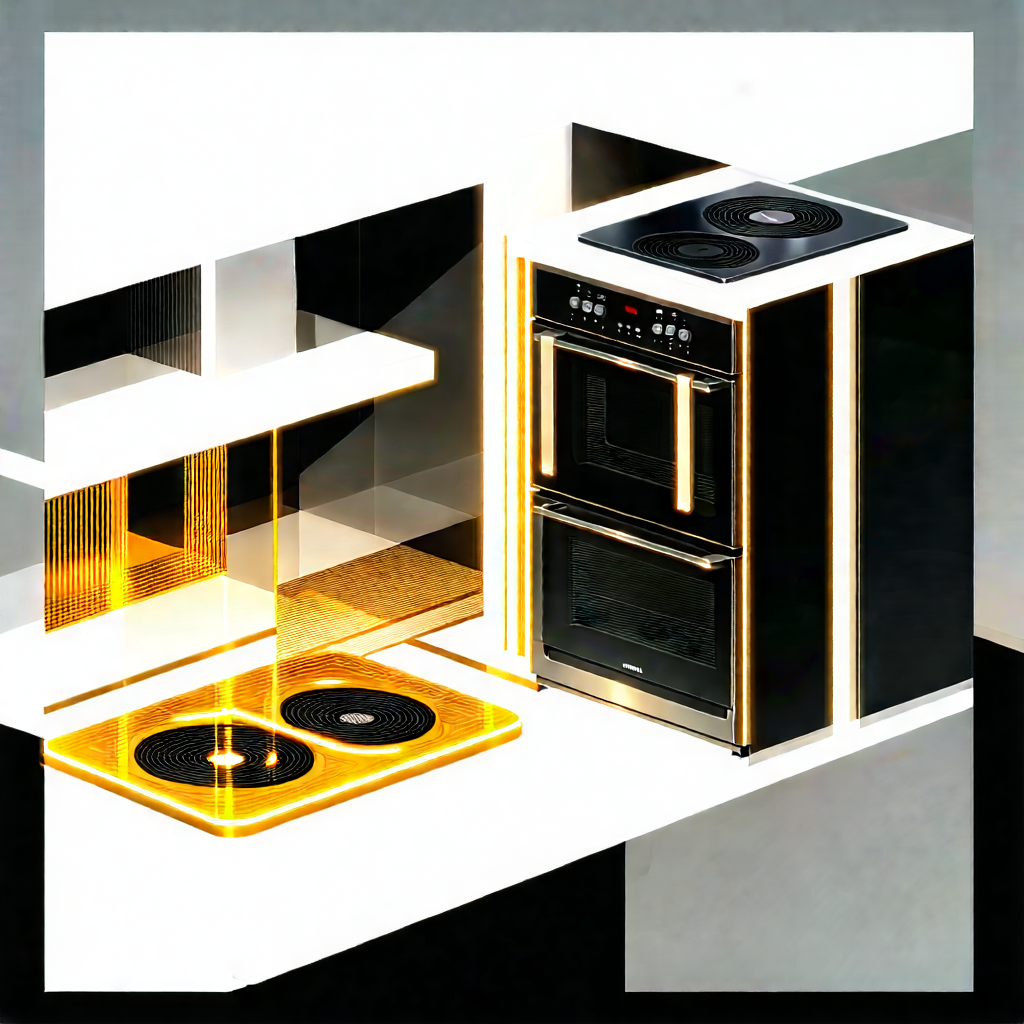 Innovative Smart Appliance (design:1.2) With Kitchen Stove