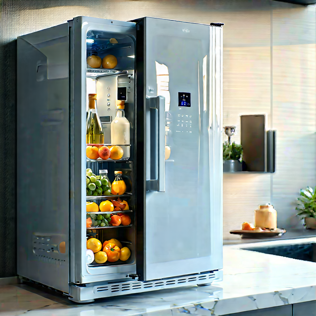 Innovative Smart Appliance (design:1.11) With Large, Modern