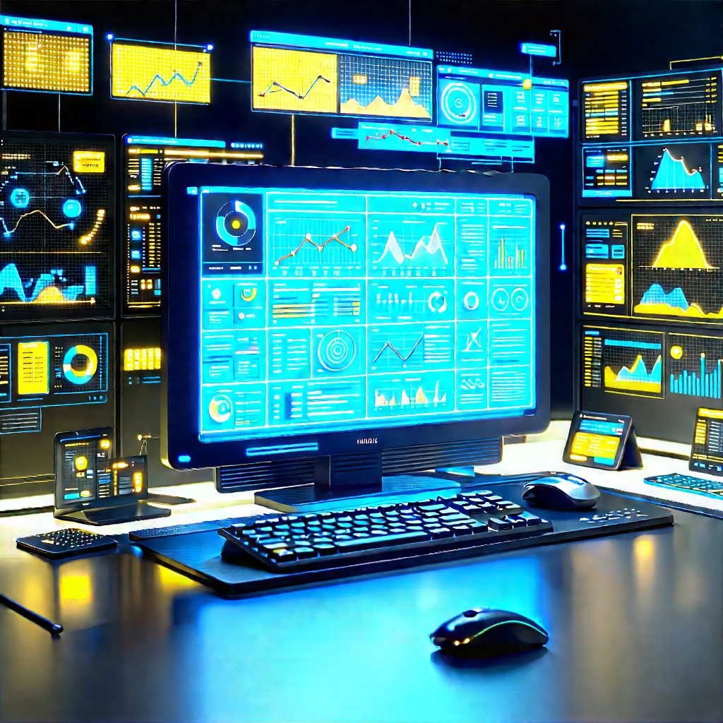 Educational Technology In Field Deployment With Computer Desk