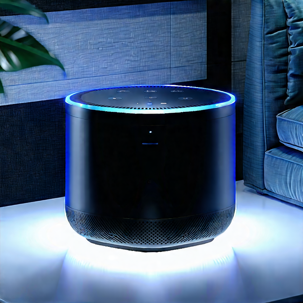 Smart Home (device:1.23) With Glowing Screen With Black Amazon
