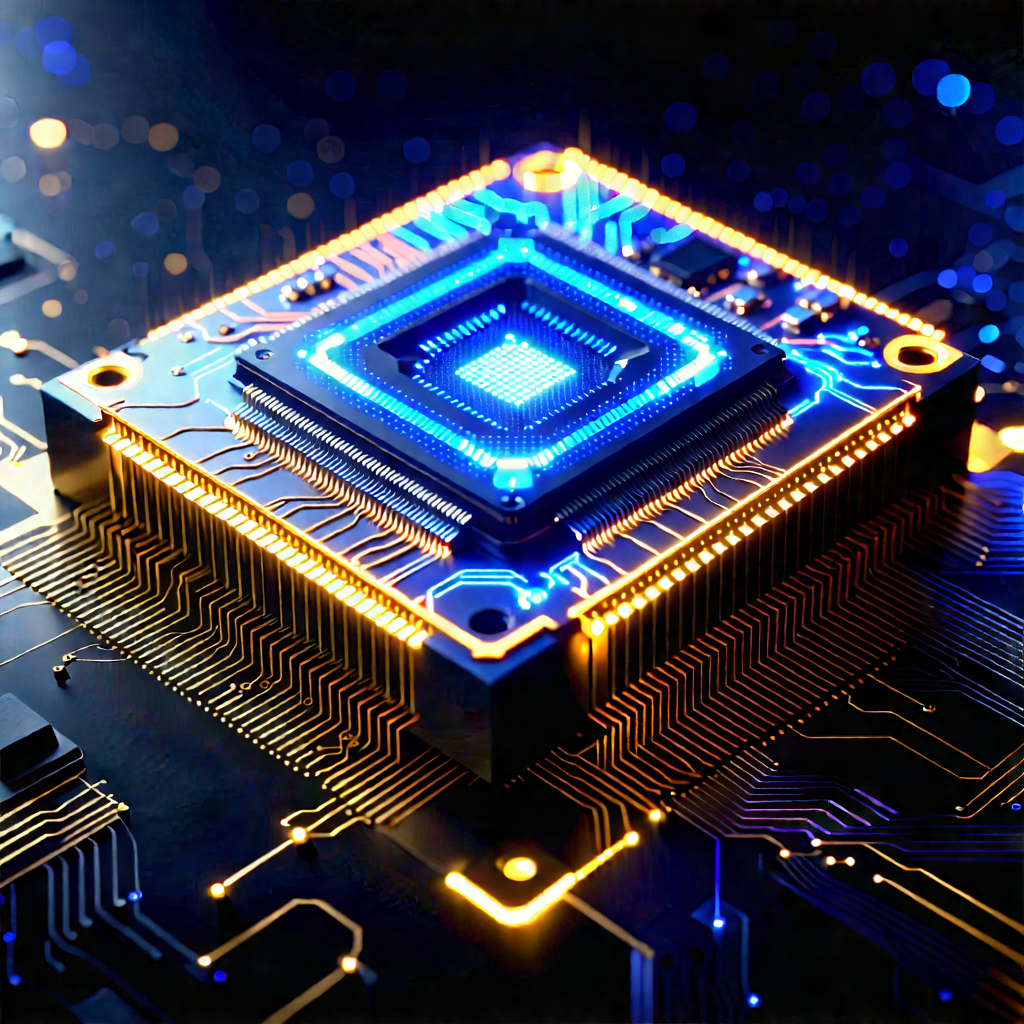 Microchip with laser scanning