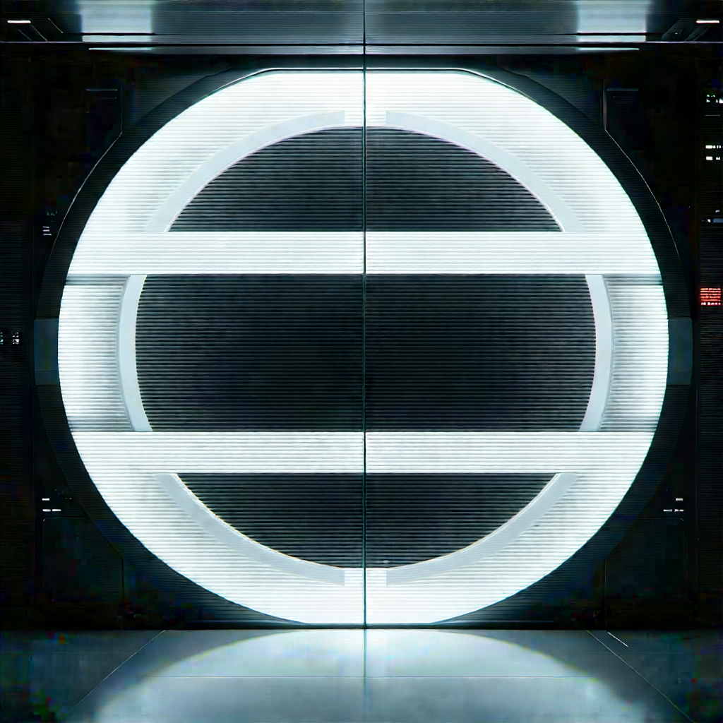 Futuristic Research Laboratory With Large, White,