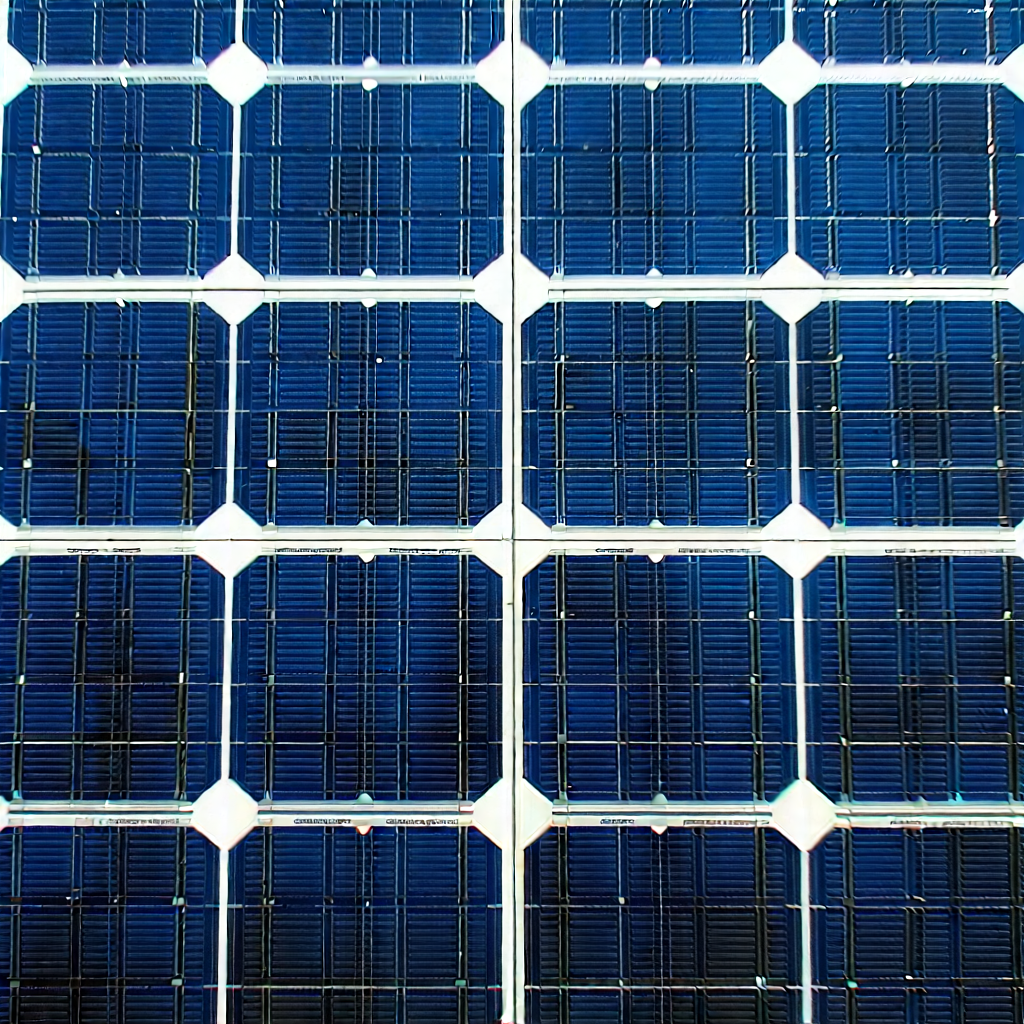 Solar Panel With Laser Scanning With Large Solar