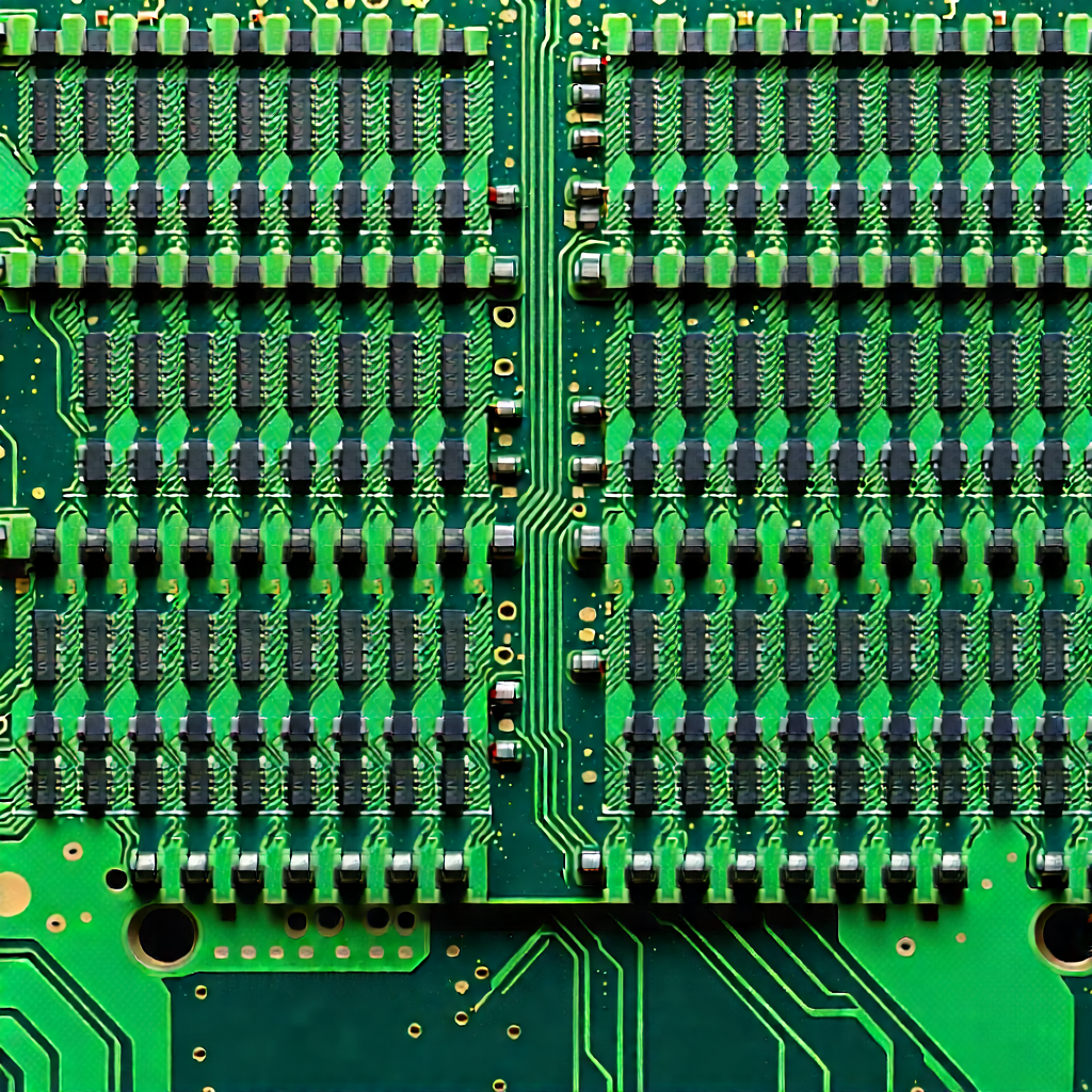 Close-up of memory module