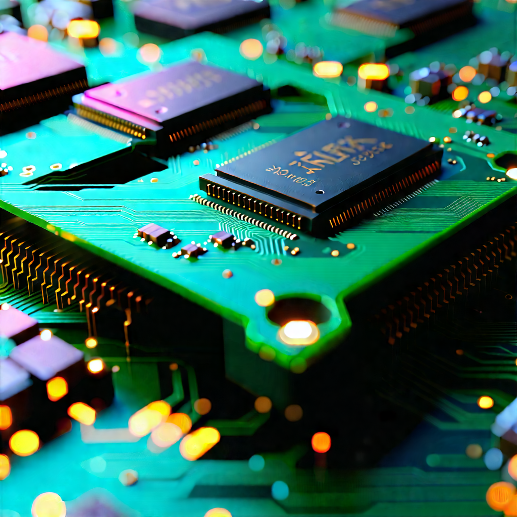 Close-up of memory module