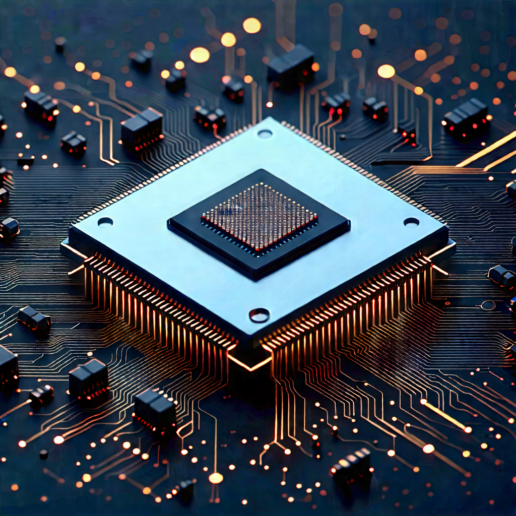 Microchip with data streams