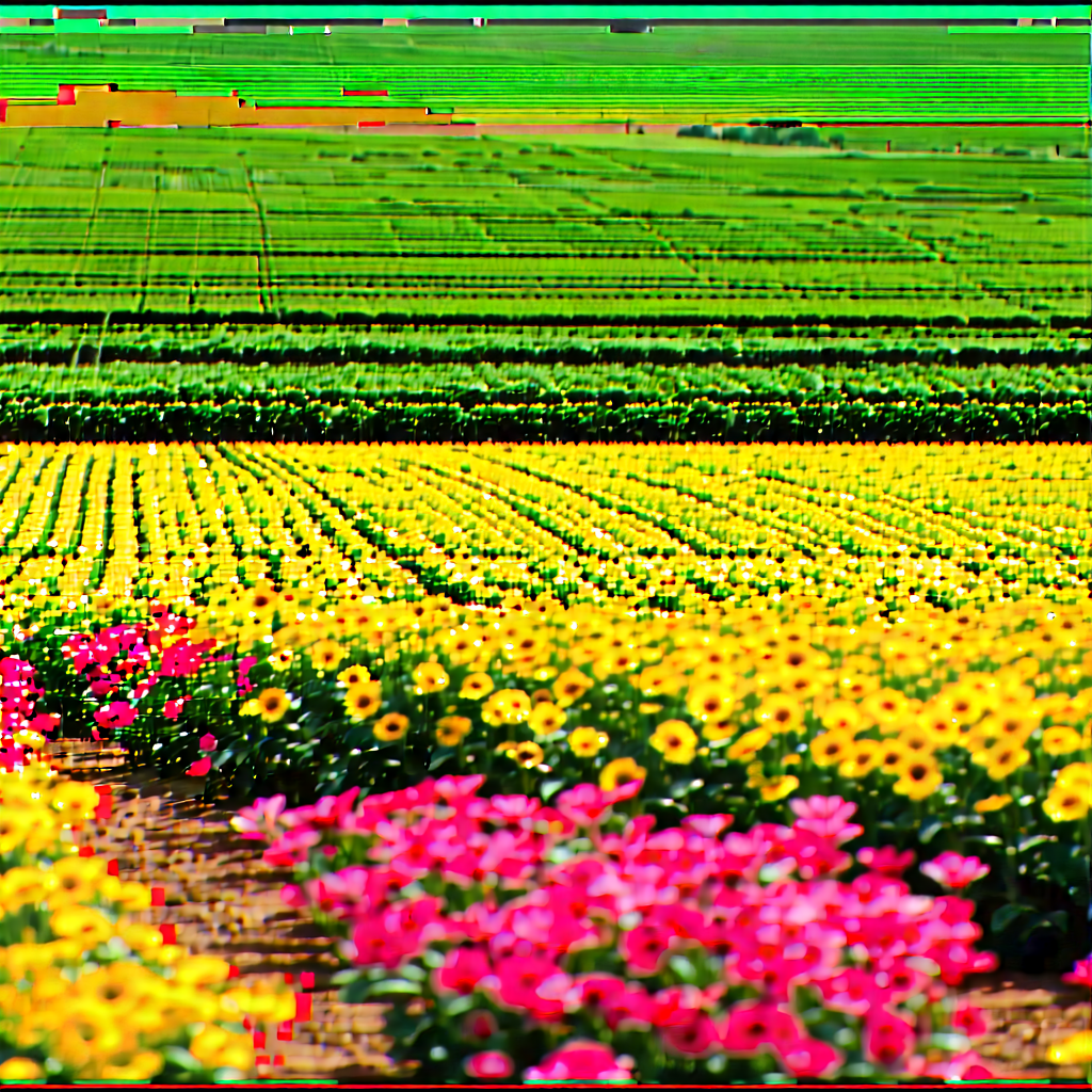 Agricultural Technology In Design Studio With Large, Colorful