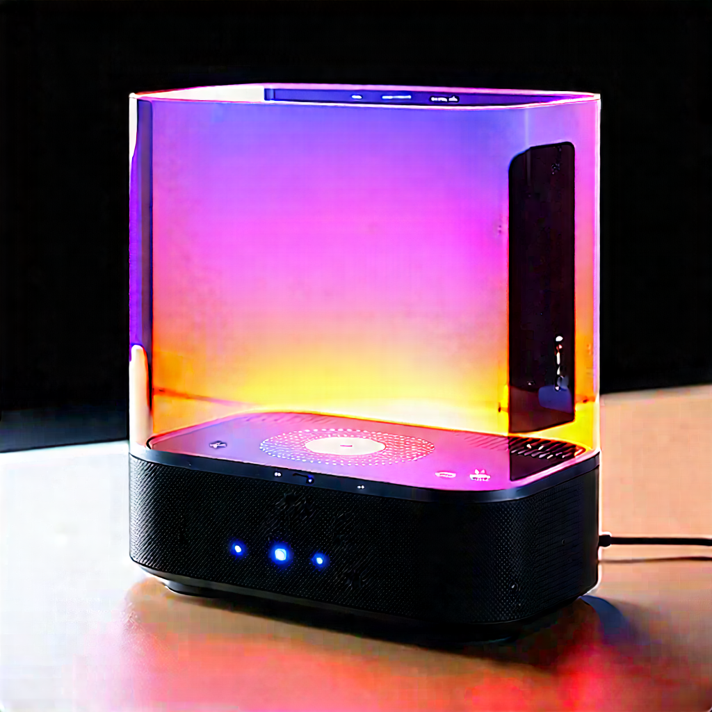 Smart Home (device:1.44) With Holographic Display With Small Speaker