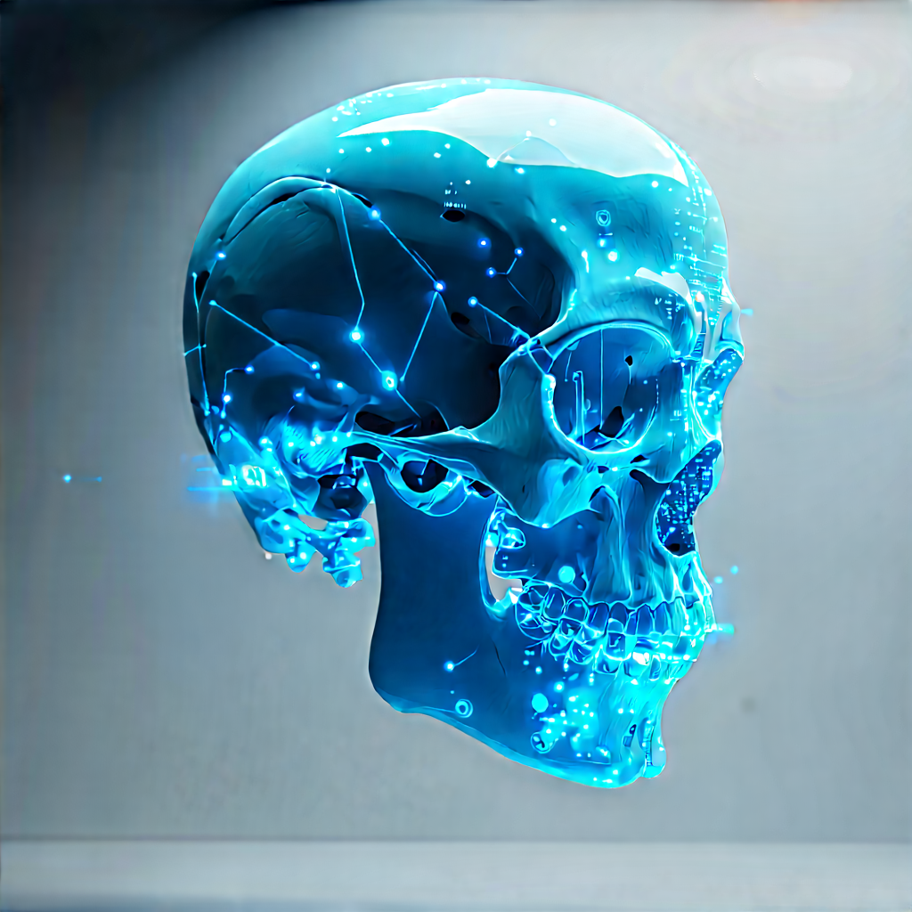 Innovative Medical Technology (design:1.29) With Blue, Glowing