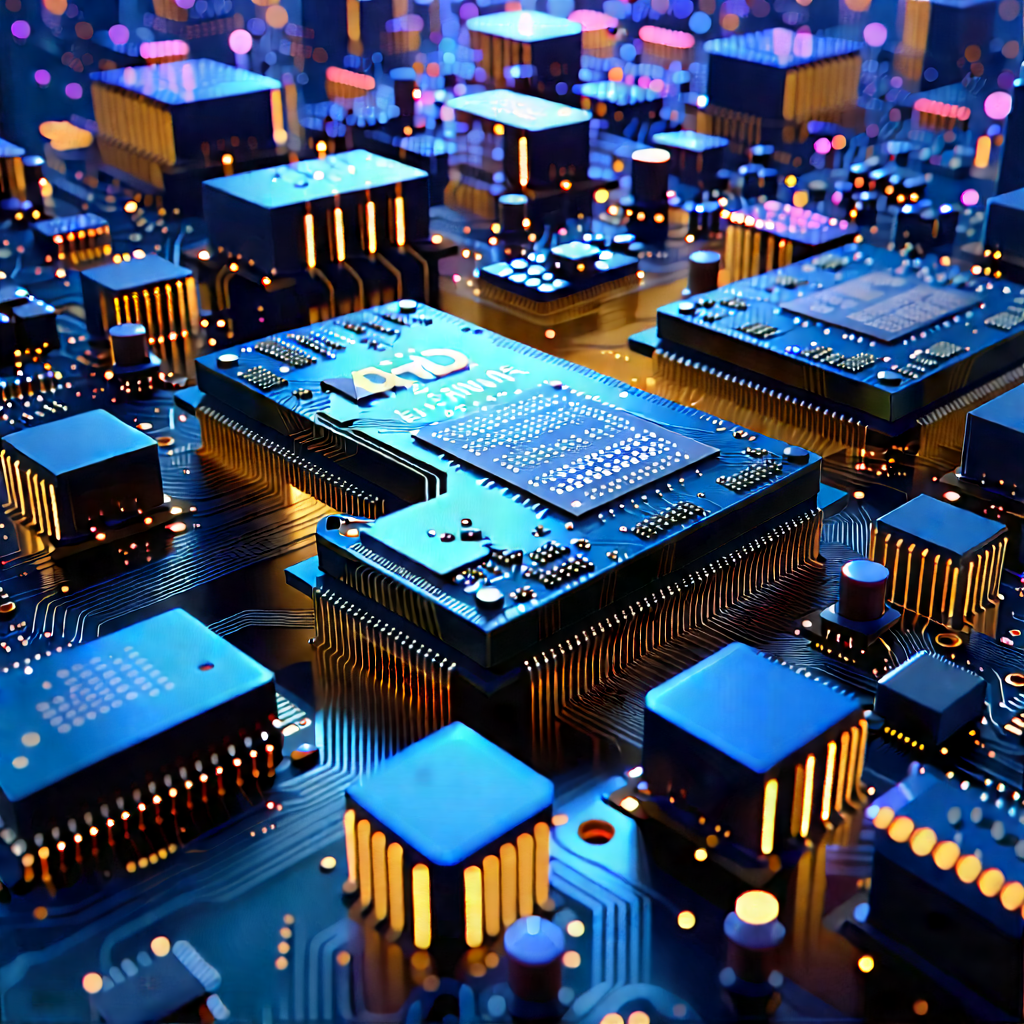 Close-up of memory module