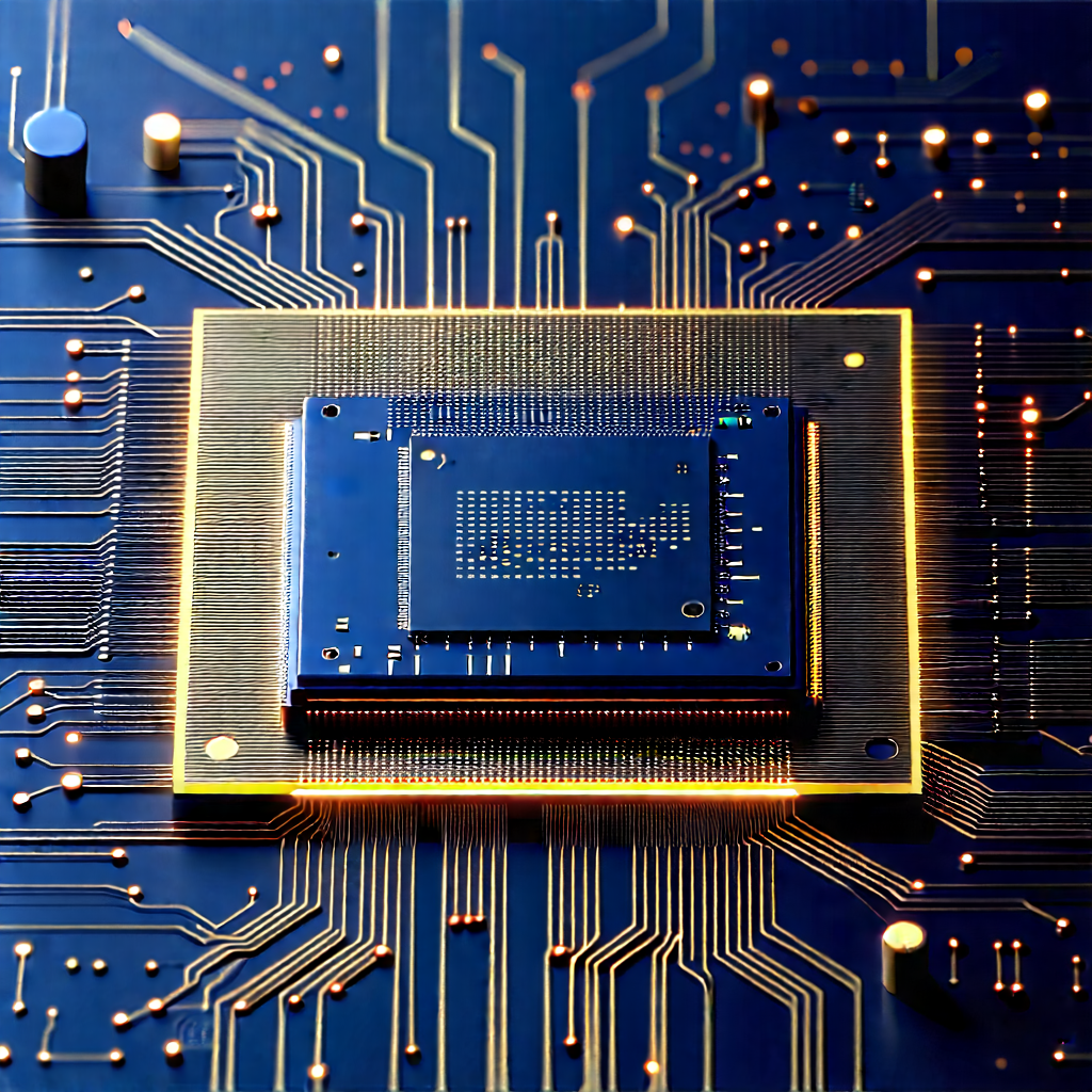 Microchip with digital particles