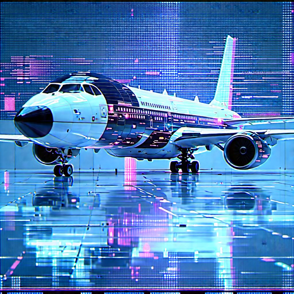 Aerospace technology in tech office