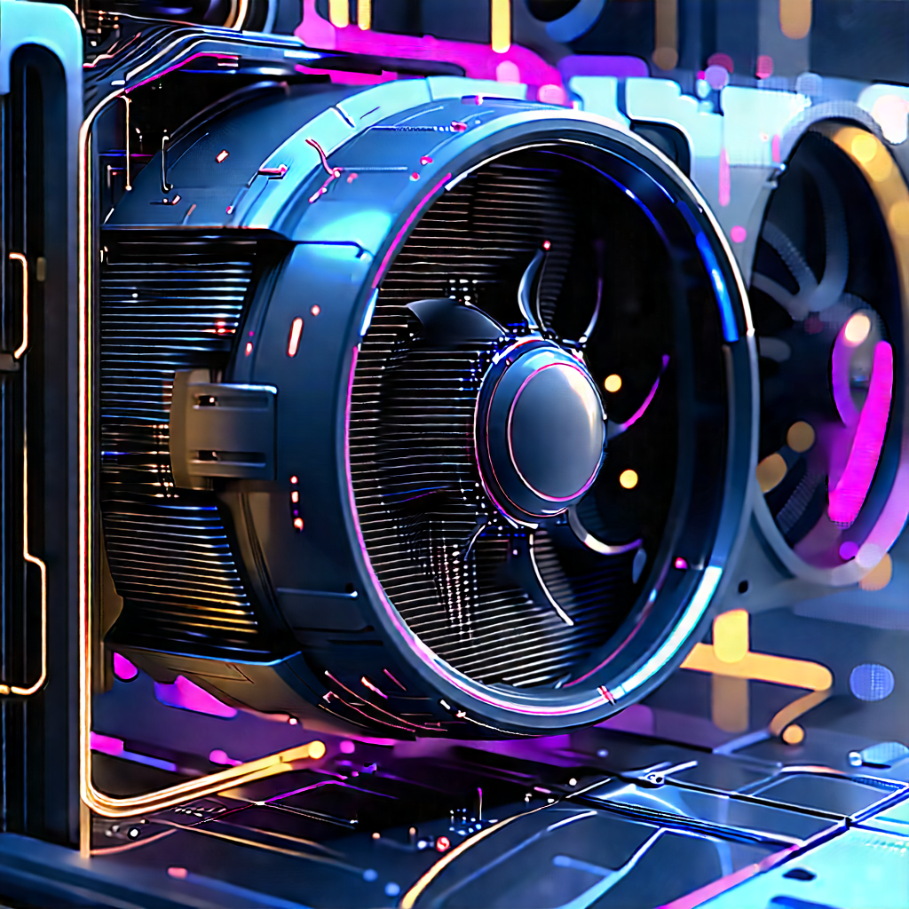 Close-up of cooling system