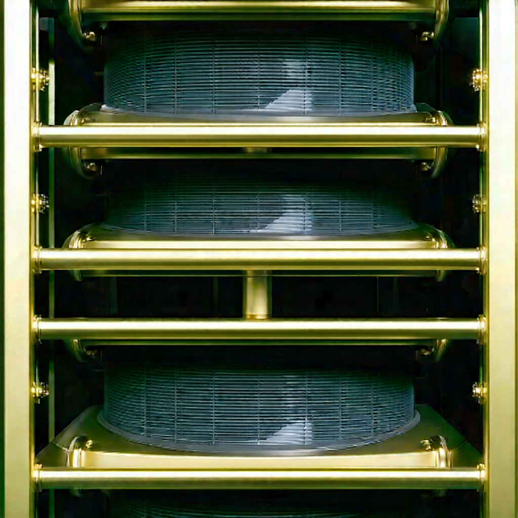 Close-up of cooling system