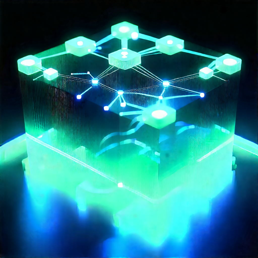 Blockchain network visualization
