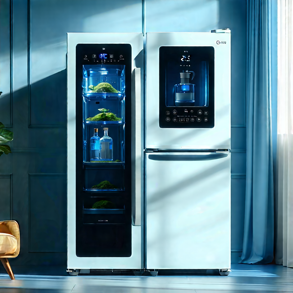 Innovative Smart Appliance Design With Large, Modern