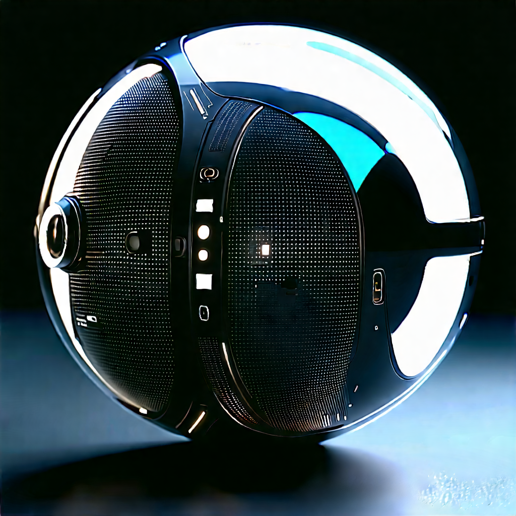 Innovative Communication Tool (design:1.37) With Black Blue