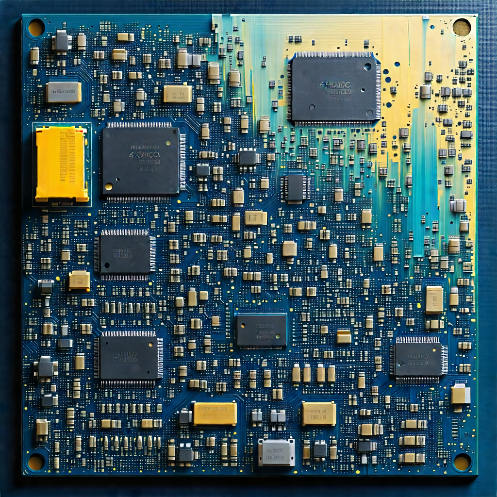 Microchip with laser scanning