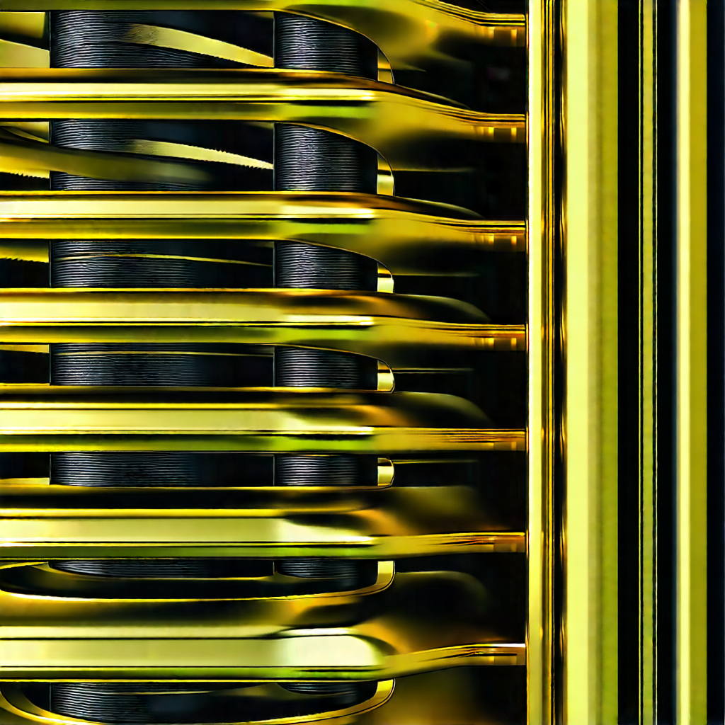 Close-up of cooling system