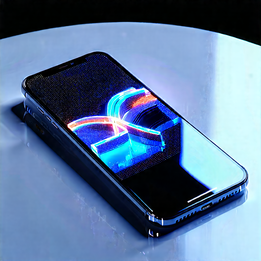 Smartphone With Holographic Display With Cell Phone