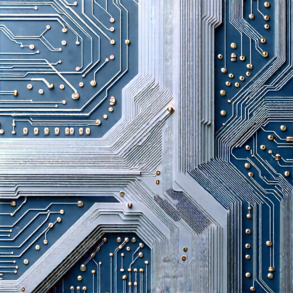 Close-up of electronic circuit