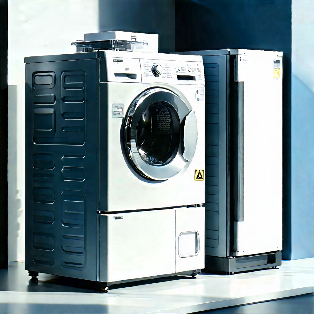 Innovative Smart Appliance Design With Large White