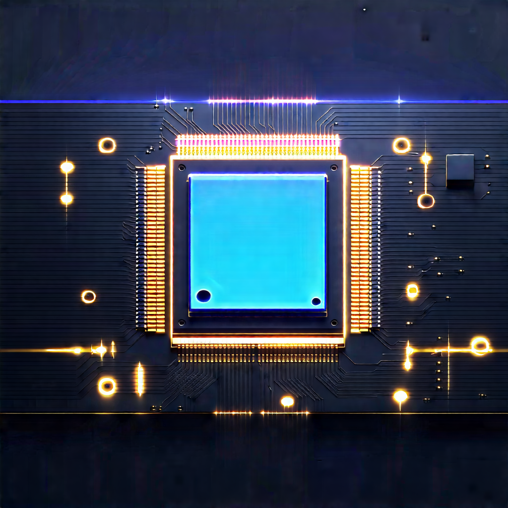 Microchip with laser scanning